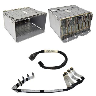 HP 8x U.2 NVMe Express Bay 867116-001 +Backplane 872971-001 +Cable for ProLiant DL380 DL385