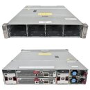 HP D3600 Storage Enclosure 2x JBOD 12G SAS Controller QW968-62001 12x LFF 2U 19" 12x3TB HDD 36TB