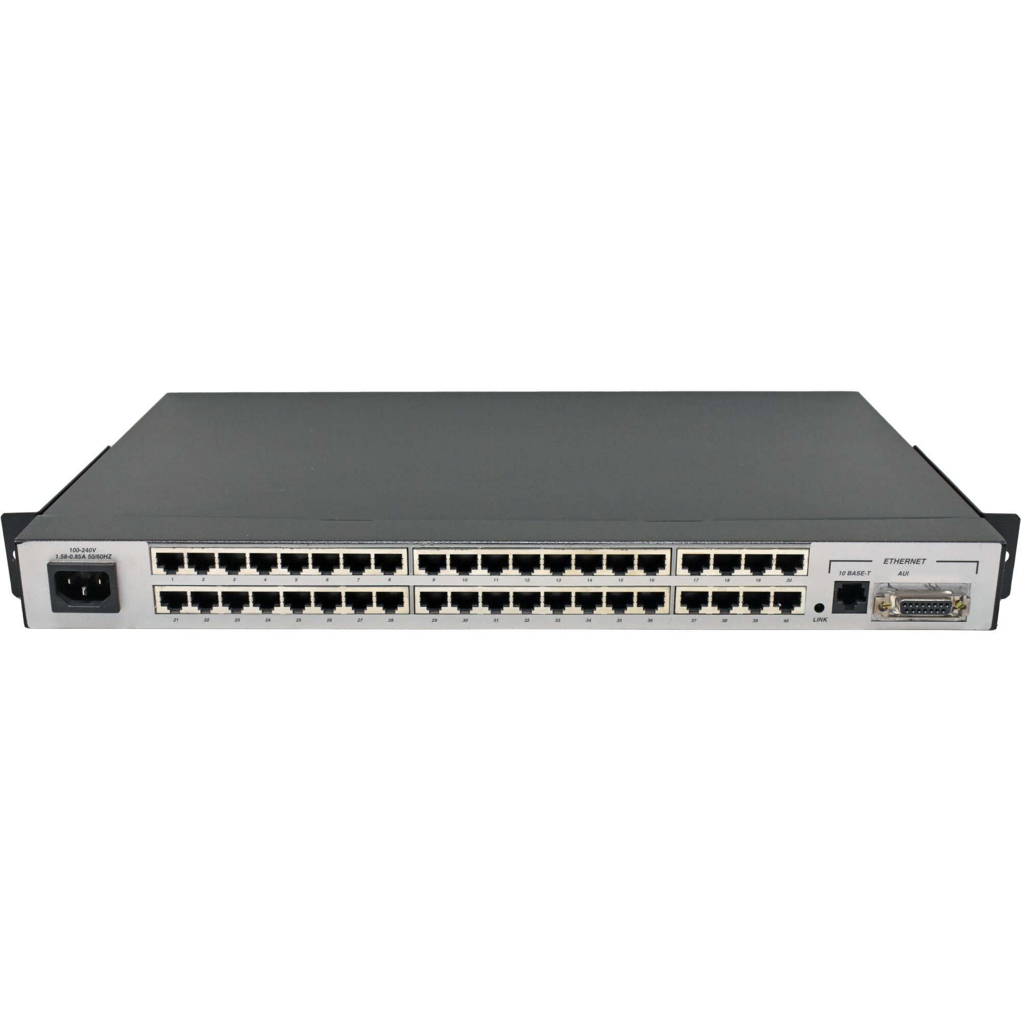 Xyplex Router Xyplex MaxServer 40 AD-1640-014 40-Port Terminal Server +Rack Ears ...
