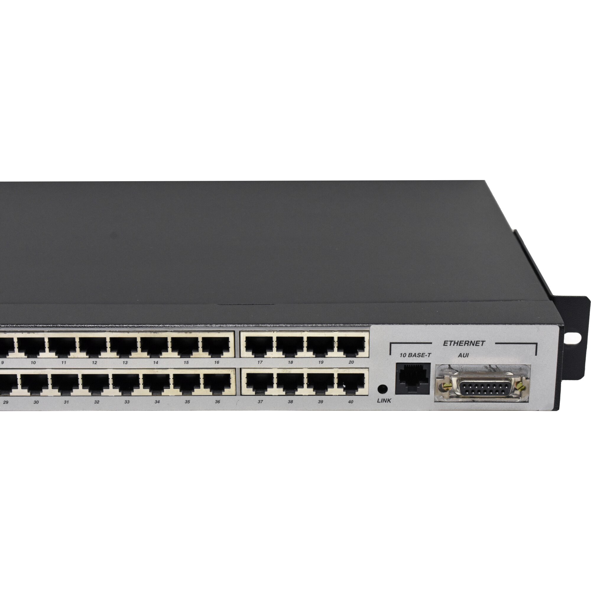 Xyplex Router Xyplex MaxServer 40 AD-1640-014 40-Port Terminal Server +Rack Ears ...