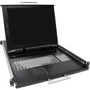 Haitwin-Delphin Korat 17" KVM Rack Console DE...