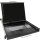 Haitwin-Delphin Korat 17" KVM Rack Console DE Keyboard +Rack Rails +PSU
