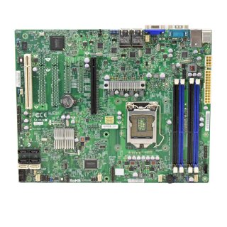 Supermicro ATX Mainboard X9SCI-LN4F LGA 1155 Socket Rev: 1.00 I/O-Shield