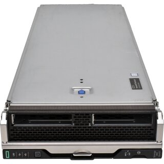 HP Synergy 480 G10 G10 Blade Server 2x Intel Silver 4110 CPU 32 GB RAM DDR4 2x 2,5 SFF