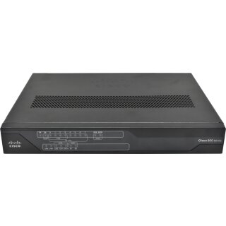 Cisco C897VAB-K9 8-Port RJ-45 GE 4xPoE integrated Services Router +SFP +WAN +ADSL no PSU