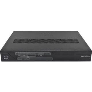 Cisco C891F-K9 8-Port RJ-45 GE 4x PoE integrated Services Router +SFP +WAN +ISDN no PSU