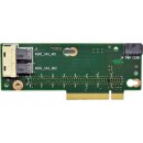 ZT Systems Riser Card T29011201 PCIe x16 - 2x MiniSAS HD SFF-8643 +Cable for Server Storage Z17C31601B