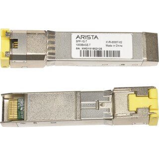 Arista GBIC SFP-1G-T 1000Base-T SFP RJ-45 100m Transceiver XVR-00007-02