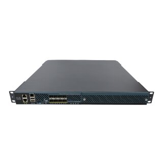 Cisco AIR-CT5508-K9 8-Port Gigabit Ethernet WLAN Controller 2 x PSU  (50 AP Lizenziert)