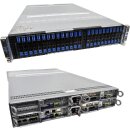 NetApp HCI Supermicro Node Server NAF-1701 3x Node 2x PSU 2200W CSE-217B 24x SFF 4x E5-2620 V4 2x Silver 4114 640GB RAM 4x 240GB M.2 SATA 8x 25GbE SFP28