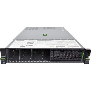 Fujitsu RX2540 M4 Server 2x Silver 4110 8-Core 2.10GHz 128GB RAM 26x SFF 2,5