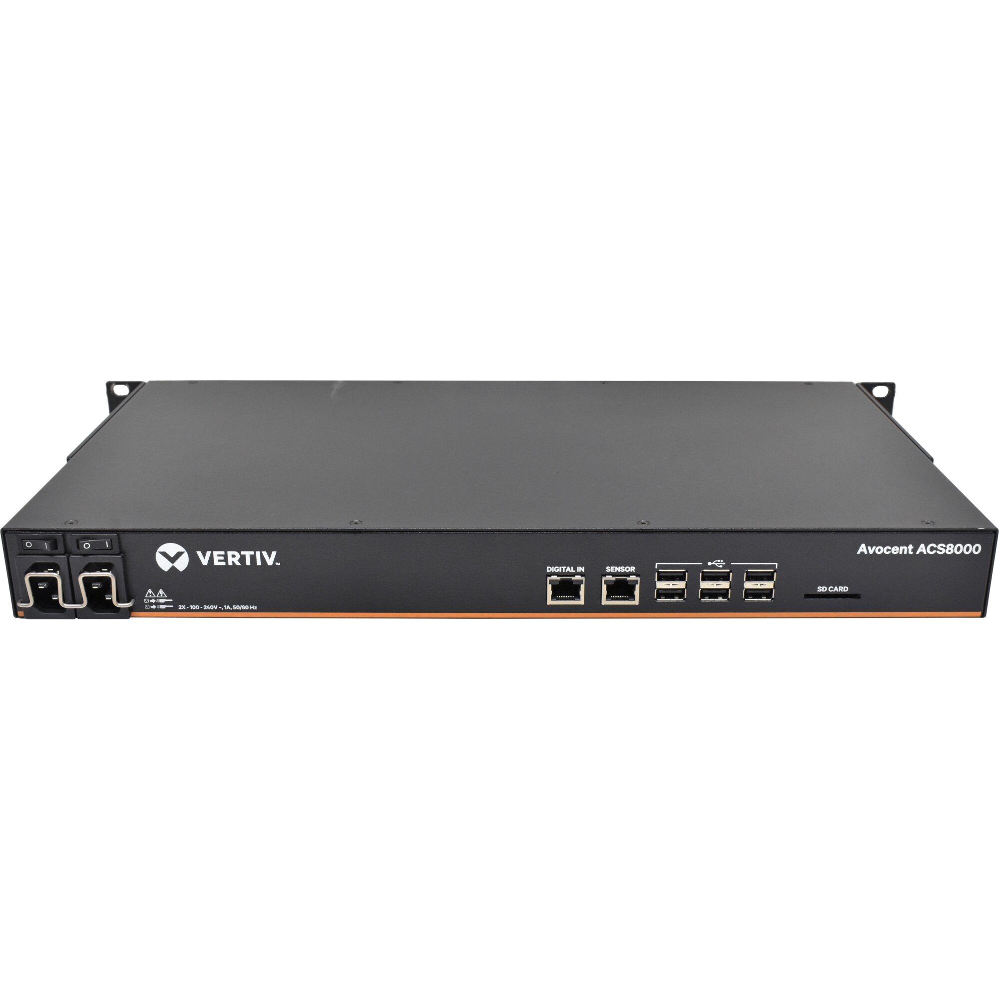 Avocent Rack Console Vertiv Avocent ACS8048DAC 48-Port Advanced Console Server 500-328-502 ...