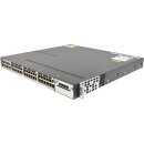 Cisco Catalyst WS-C3750X-48P-L 48-Port PoE+ GE Switch 2x PSU Rack Ears