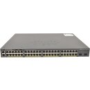 Cisco WS-C2960X-48FPD-L 48-Port PoE+ RJ-45 GE Switch 2x 10G SFP+