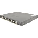 Cisco WS-C2960X-48FPD-L 48-Port PoE+ RJ-45 GE Switch 2x 10G SFP+