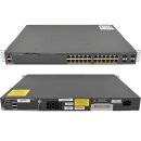 Cisco WS-C2960X-24PS-L 24-Port PoE+ GE Switch 4x SFP GE +Stack Module +Rack Ears