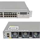 Cisco Catalyst WS-C3850-24P-S 24-Port PoE+ GE Switch 1x PSU Rack Ears