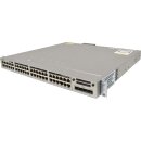 Cisco Catalyst WS-C3850-48P-S 48-Ports PoE+ GE RJ-45 1x PSU Rack Ears + C3850-NM-4-1G