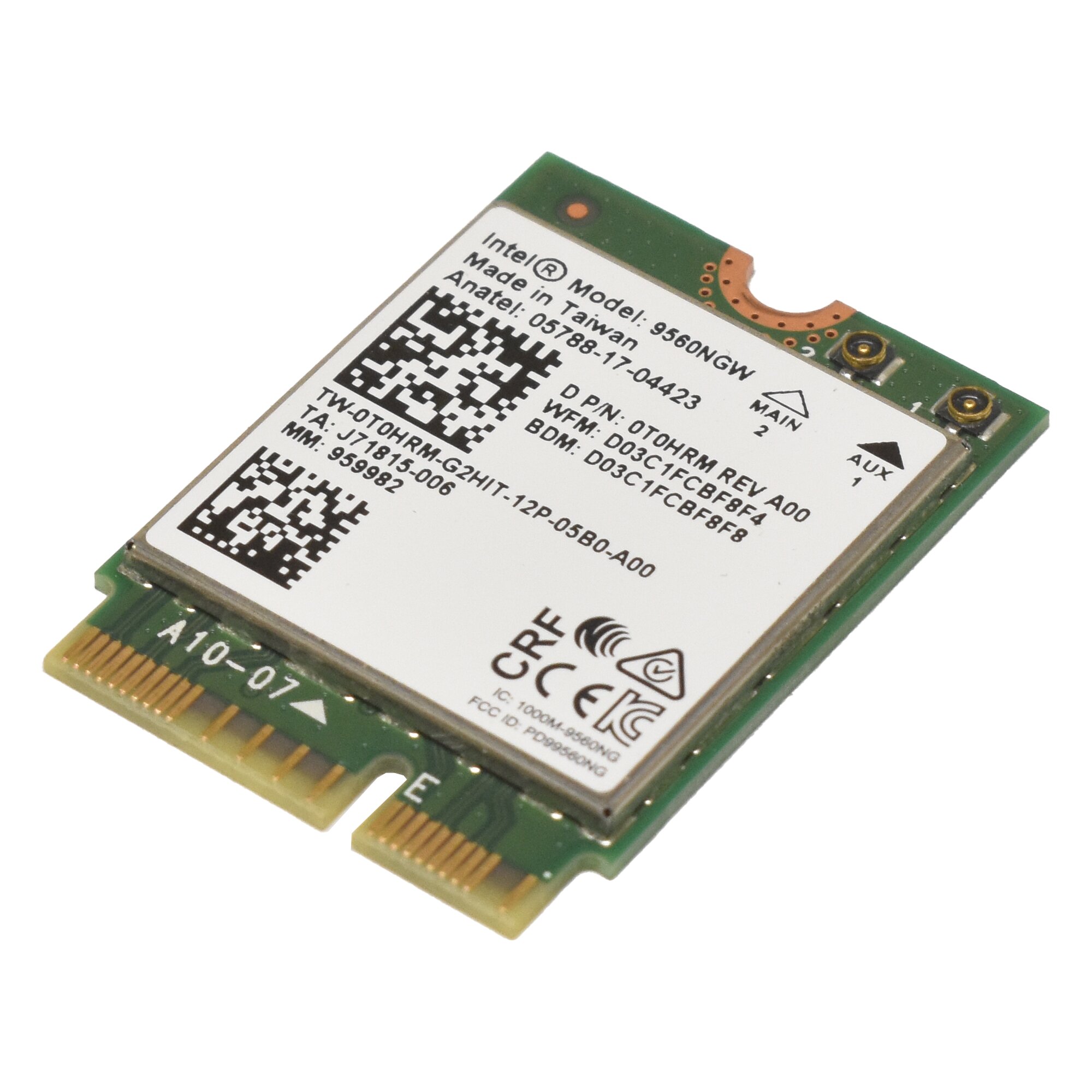 Dell Intel 9560NGW 0T0HRM Dual Band W-Lan Adapter for Dell Wyse 5070