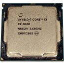 Intel Core Processor I3-9100 Quad-Core 3.60GHz 6MB Smart...
