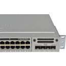 Cisco Catalyst WS-C3850-48F-E 48-Port RJ-45 PoE+ Stackable GE Switch +Module C3850-NM-4-1G 2x PSU +Rack Ears