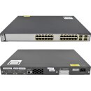 Cisco WS-C3750G-24TS-S1U 24-Port RJ-45 Stackable GE Switch 4 x SFP