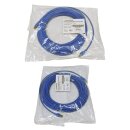 Dätwyler 20m 65373000DY Copper Patch Cord RJ-45 Cat.6A IEC blue NEW NEU
