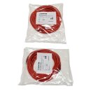 Dätwyler 10m 653676 Copper Patch Cord RJ-45 Cat.6A IEC red NEW NEU