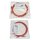 Dätwyler 3m 65366200DY Copper Patch Cord RJ-45 Cat.6A IEC red NEW NEU