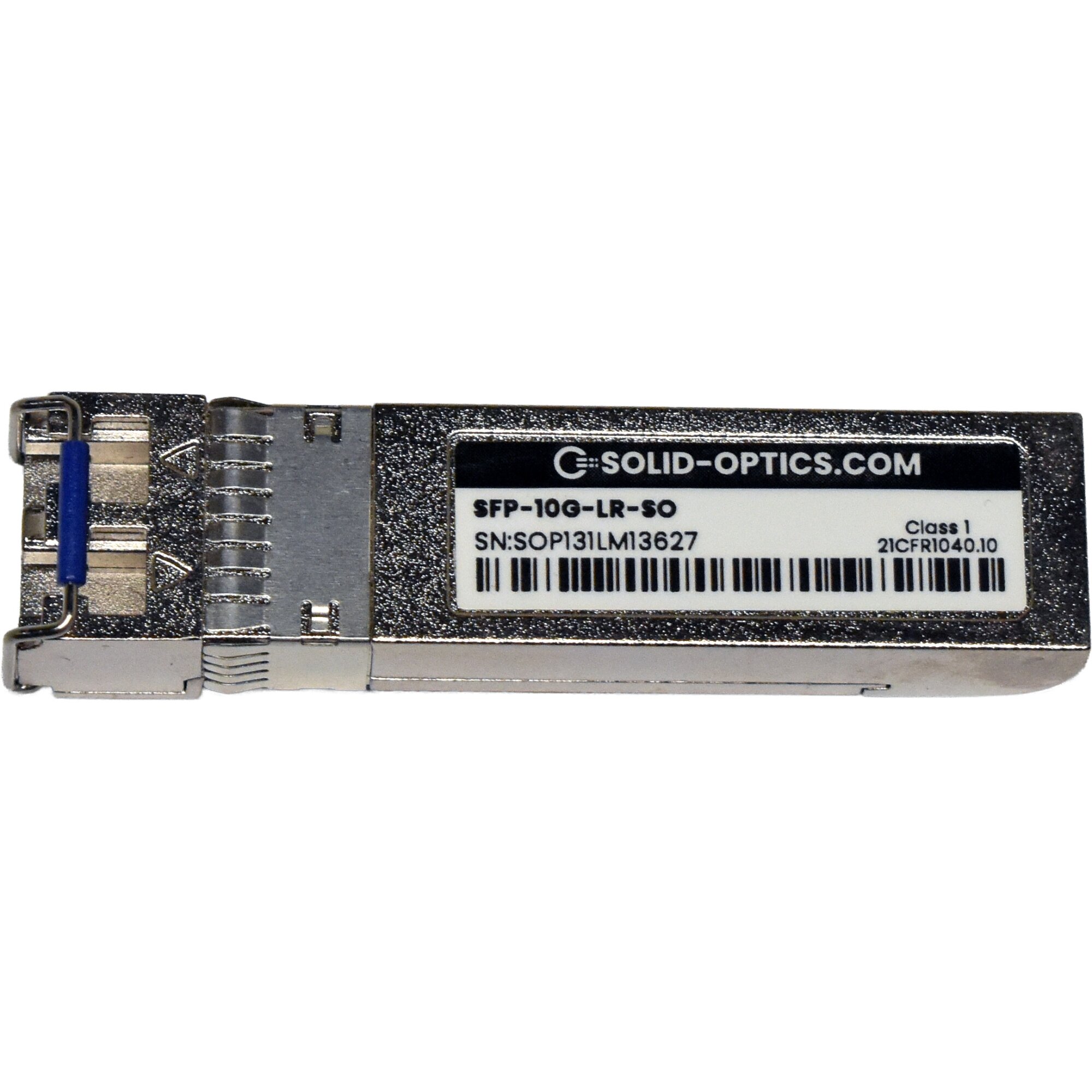 SOLID OPTICS SFP-10G-LR-SO 10GE SFP+ 1310nm 10km/10dB over SMF LC ...