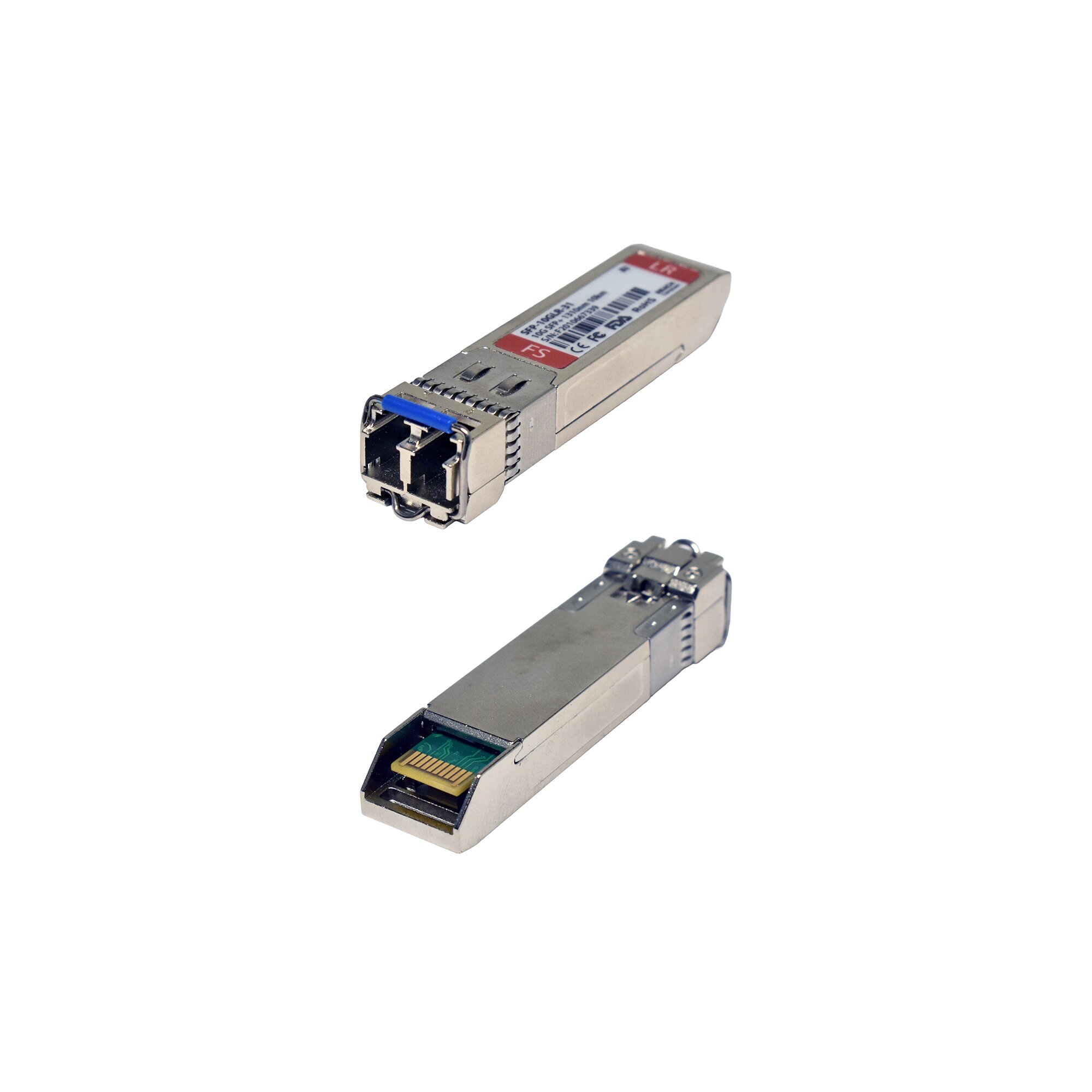 Fiberstore FS SFP-10GLR-31 10G 1310nm 10 km SFP+ LC Duplex Transceiver ...