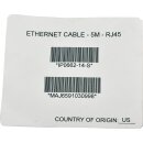 Hitachi Ethernet Cable-5M-RJ45 IP0662-14-S Patch Cable RJ-45 Cat6 CMR red NEW NEU