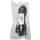 Hitachi 250V AC 10A IEC-60320-C14 TO IEC-60320-C13 2.5m 043-100210-04-UL-S black NEW NEU