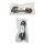 Hitachi 250V AC 10A IEC-60320-C14 TO IEC-60320-C13 2.5m 043-100210-04-UL-S black NEW NEU