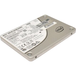 HPE Intel DC S4500 Series 240GB 2.5“ 6Gbps SATA SSD SSDSC2KB240G7P 877013-001