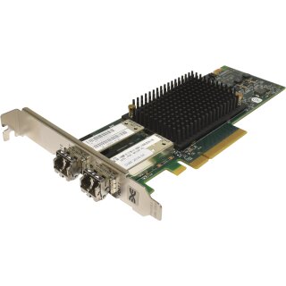 Cisco Emulex UCSC-PCIE-BD16GF Dual-Port 16GB FC PCIe 3.0 x8 Host Bus Adapter 30-100212-01 + 2x GBIC FP