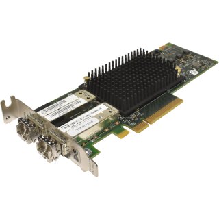 Cisco Emulex UCSC-PCIE-BD16GF Dual-Port 16GB FC PCIe 3.0 x8 Host Bus Adapter 30-100212-01 + 2x GBIC LP