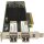 Cisco Emulex UCSC-PCIE-BD16GF Dual-Port 16GB FC PCIe 3.0 x8 Host Bus Adapter 30-100212-01 + 2x GBIC LP