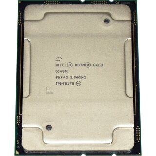 Intel Xeon Gold Processor 6140M 18-Core 2.30 GHz 24,75 MB Cache SR3AZ FCLGA3647