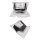 Panduit WYR-GRID WGSWF4BL 4 in Sidewall Waterfall Trassenabhängung