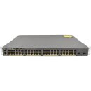 Cisco WS-C2960X-48LPD-L 48-Port PoE+ RJ-45 GE Switch 2x SFP+ 10G +Rack Ears + C2960X-STACK Module