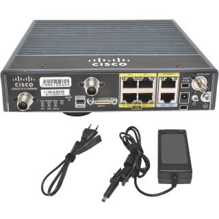 Cisco C819G-4G-GA-K9 4-Port RJ-45 100Mbits LAN Integrated Services Router AC Adapter