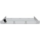 R&M 804258 1HE Modularpanel 36 3x7TE grau leer +Srew Set NEW NEU