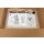 R&M 804258 1HE Modularpanel 36 3x7TE grau leer +Srew Set NEW NEU