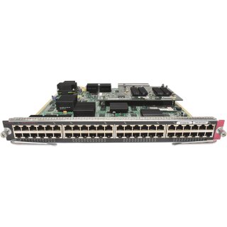 Cisco Module WS-X6748-GE-TX 48-Ports RJ-45 GE + WS-F6700-CFC für Catalyst 6500