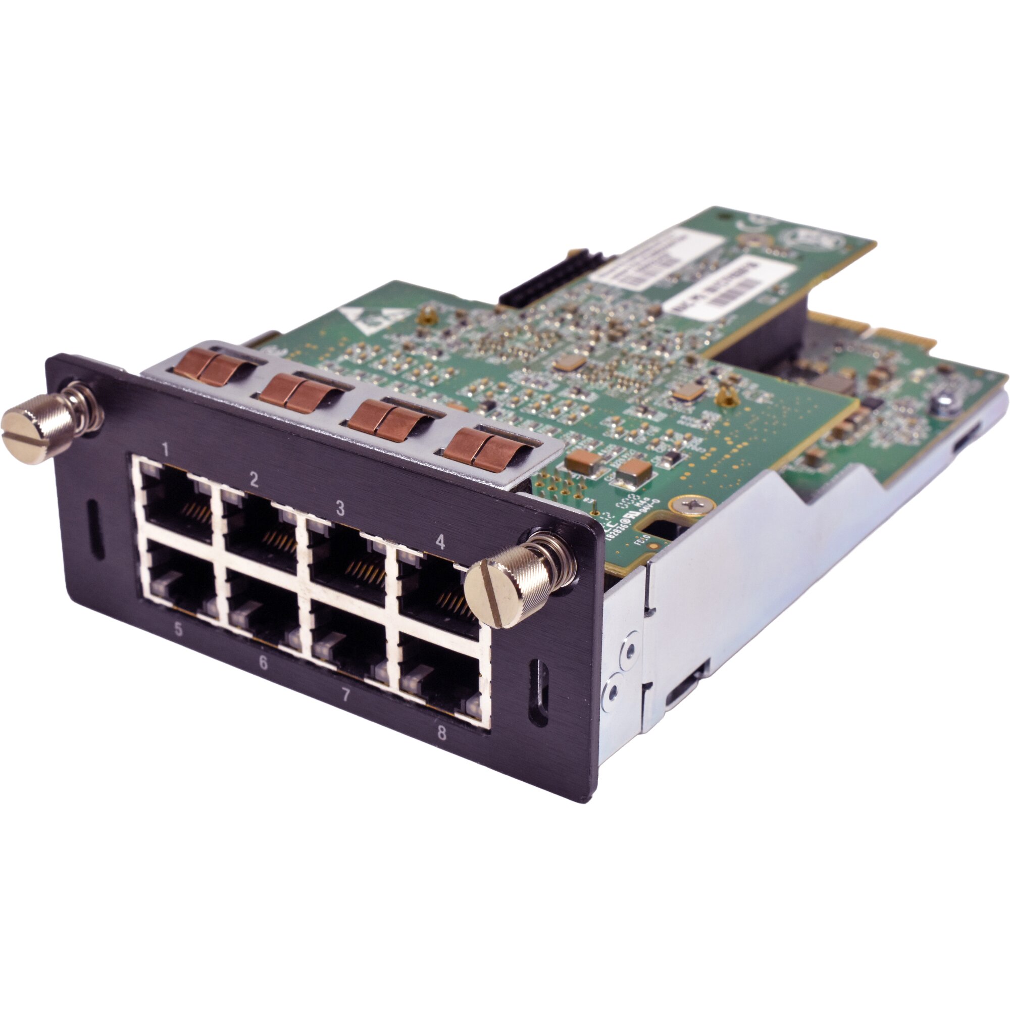 Checkpoint Module Interface Adapter CheckPoint M4E2G8I80-CP2 8-Port RJ-45 GE Network Interface Module ...