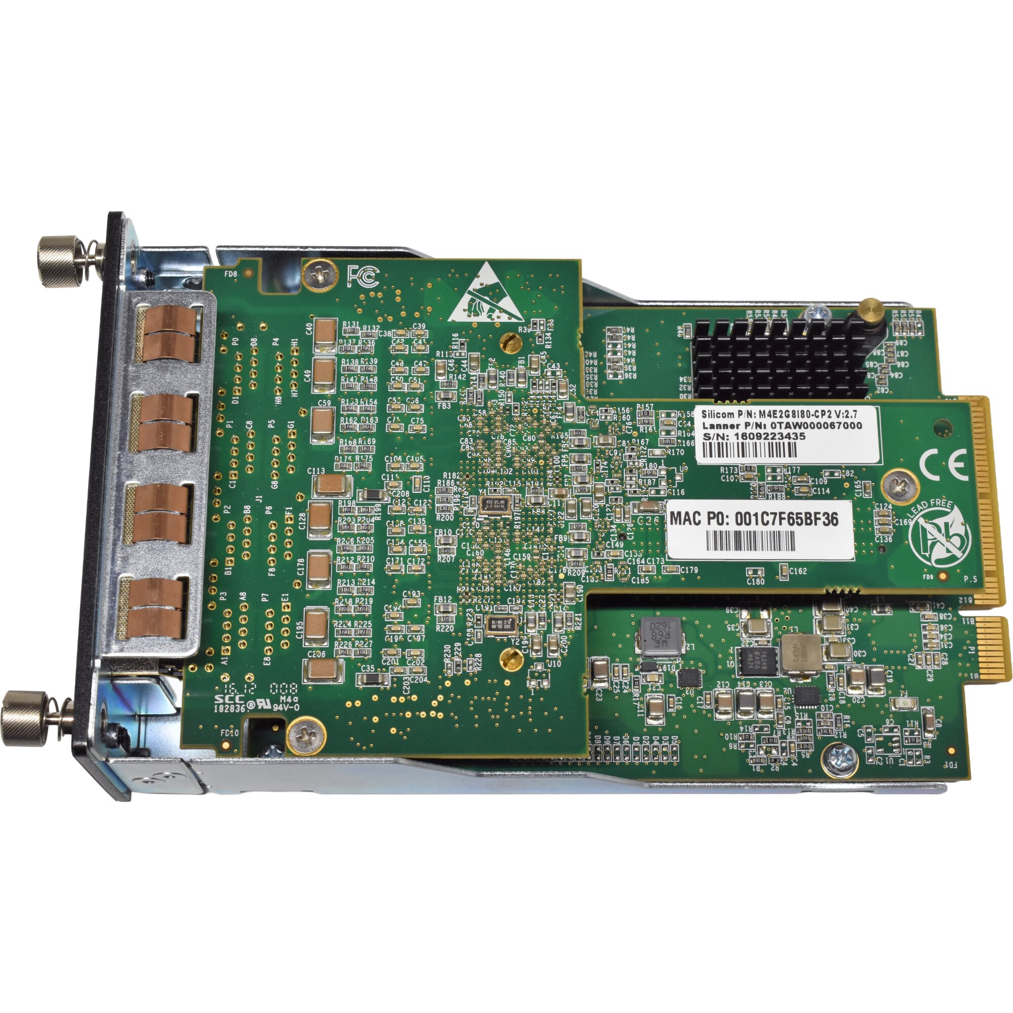 Checkpoint Module Interface Adapter CheckPoint M4E2G8I80-CP2 8-Port RJ-45 GE Network Interface Module ...