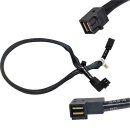 Dell 08KX9H 12G MiniSAS HD Data Cable 0,5m SFF-8643 - SFF-8643 angled for PowerEdge R730xd