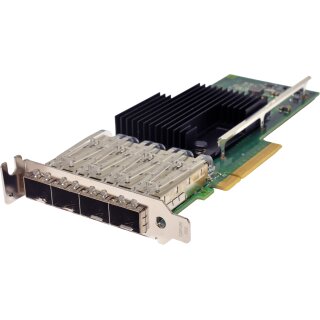 Intel X710-DA4 EX710DA4G1P5 Quad-Port SFP+ 10GE Network Adapter PCIe 3.0 x8 LP