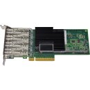 Intel X710-DA4 EX710DA4G1P5 944041 4-Port 10G PCIe 3.0 x8 Server Adapter LP